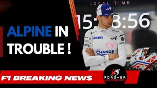 Alpine in trouble  F1 Breaking News [upl. by Adiahs]