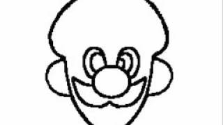 Mario Song Luigi Drawing [upl. by Ener]