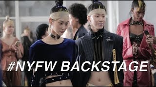 Flying Solo TV  2018 New York Fashion Week Backstage [upl. by Enaej]