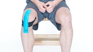 TRUETAPE® Patellasehne tapen Anleitung [upl. by Nosae]