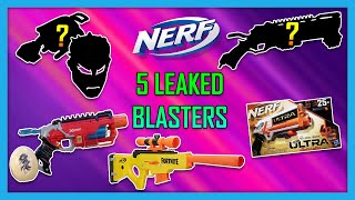 5 Leaked Nerf Blasters Nerf Elite 20 Commander Volt Shockwave Halo Chameleon and more [upl. by Arezzini946]