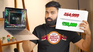 MacBook Air M1 at ₹50000 Review  Amazon Great Indian Festival Sale 2024 🔥 [upl. by Golter803]