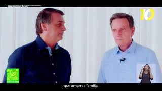 Propaganda Eleitoral TV 1º Turno  Apoio Oficial Presidente Bolsonaro Prefeitura Rio Crivella 10 [upl. by Enale]