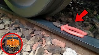 Train Vs Metal Things Experiment OMG Ohh Noo 😳  Train Experiments TrainExperiments [upl. by Reteip17]