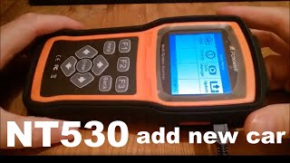 Foxwell NT530  adding a new car brand PayPal only [upl. by Namus994]