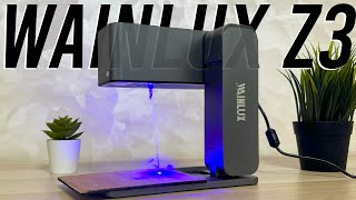 WAINLUX Z3 Portable Mini Laser Engraver Review [upl. by Hanforrd766]