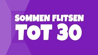 sommen flitsen tot 30  Optellen tot het getal 30 [upl. by Eetnod]