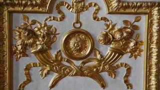 The Palace chateau of Versailles GILDED CARVINGS and Woodcarving [upl. by Trotter]