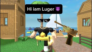 I purchased mm2 cheap luger ❤️ mm2 [upl. by Anyar]