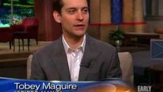 SpiderMans Tobey Maguire CBS News [upl. by Gretchen]