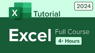 Excel Full Course Tutorial 4 Hours [upl. by Namharludba323]