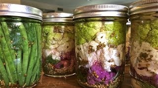 Pickled Cauliflower amp Green Beans  SAM THE COOKING GUY [upl. by Skrap324]