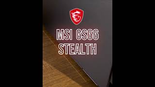 Discover the MSI GS66 Stealth 10SFS653UK – The Ultimate Gaming Laptop [upl. by Nauht]