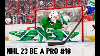 NHL 23 Goalie Be A Pro  EP18 Penalties Galore [upl. by Ahsetan]