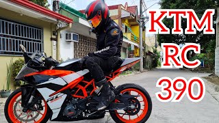 KTM RC 390  Full Review Sound check First Ride  PH [upl. by Jacey]