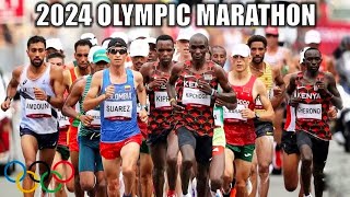 the 2024 OLYMPIC MARATHONParis [upl. by Assenov]