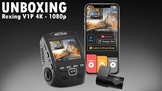 Unboxing Rexing V1P 4K Dual Dash Cam 4K1080p amp USB Chargers Shorts [upl. by Euseibbob980]