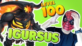 Monster Legends Igursus level 1 to 100  Combat PVP [upl. by Shane]