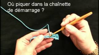 COURS COMPLET  Le Crochet  La maille serrée [upl. by Zonda]