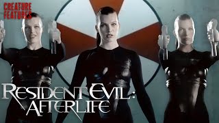 Attack Of The Alice Clone Army  Resident Evil Afterlife  Creature Features [upl. by Gombosi992]