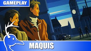 Maquis  Solo Gameplay  Quackalope Games [upl. by Kciredor]