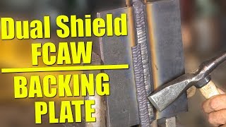 🔥 Dual Shield Flux Core Welding with Backing Plate [upl. by Amaris976]