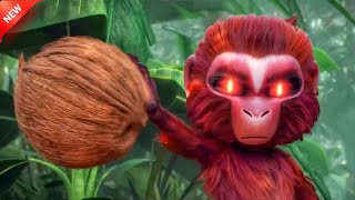 Baby Monkey is born with lots of Super Natural Powers  Animated Summarized Story in हिन्दीاردو [upl. by Aryahay]