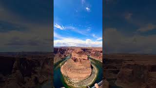 HORSESHOE BEND GLEND CANYON justwalkingroad coloradoriver horseshoebend usa arizona [upl. by Eiffub]