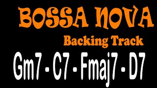 BOSSA NOVA 2516 Backing track in F Major [upl. by Lindner]