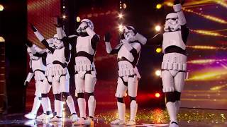 Boogie Storm make Simon’s dream come true  Auditions Week 5  Britain’s Got Talent 2016 [upl. by Fai183]