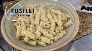 Fusilli con Salmón Monasterio Santo Espíritu Gilet Valencia [upl. by Chaim]