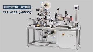 ENDILINE ELA4120 Labeller  ENDILINE ELA4120 Címkézőgép video [upl. by Silverstein]