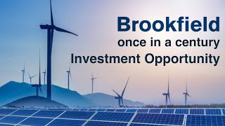 Brookfield Renewable Partners Stock  Once in a century investment opportunity [upl. by Vatsug]