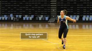 Netball Footwork and Movement skills [upl. by Helsa369]