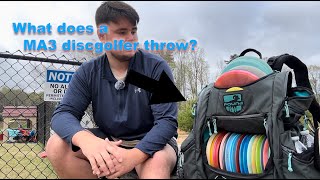 What is in an Amateurs Disc Golf Bag [upl. by Ailb]