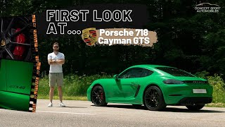 Porsche 718 Cayman GTS 40 le Cayman à son paroxysme [upl. by Anoiuq54]