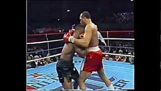 Mike Tyson vs James Smith highlights [upl. by Archaimbaud275]