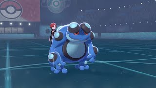 Seismitoad the Wall Pokémon Sword and Shield WiFi Battle [upl. by Sicnarf]