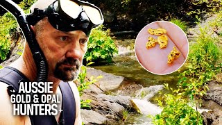 Dave Turin Goes Diving For Gold And Strikes Results Within Hours  Americas Backyard Gold [upl. by Sheldon]