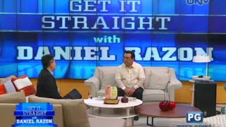 Bayan Muna Representative Neri Colmenares on Get it Straight [upl. by Ecille]