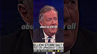 Piers Morgan Destroys Vegan Activist 🔥 alphamale automobile mentalhealthcare funny [upl. by Mamie]