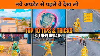 🔥 Top 10 New Tips amp Trick and Guides of BGMI 30 New Update  Shadow Force Mode [upl. by Yenhpad588]