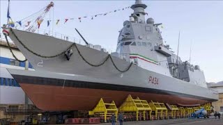 Fincantieri Launches Fourth Multipurpose Offshore Patrol Ship for Italian Navy [upl. by Tenrag]