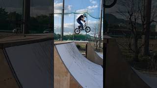 BMX spine transfer practice ⑥ 2023121 BMX स्पाइन ट्रांसफर अभ्यास shorts [upl. by Aihsenad]