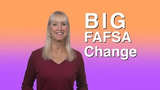 Big FAFSA Changes [upl. by Dew]