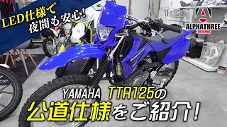 TTR125 公道仕様完成しました！（アルファスリー） [upl. by Yllime]