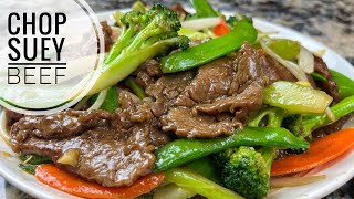 Beef Chop Suey ｜ Beef Stir Fry With Vegetables [upl. by Chow]