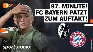 SC Freiburg – FC Bayern München  FrauenBundesliga 1 Spieltag Saison 202324  sportstudio [upl. by Glovsky]