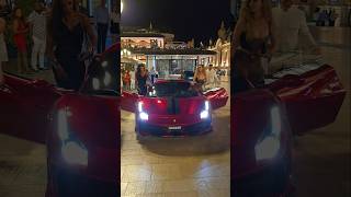 Ladies Arrive to Monte Carlo monaco short shorts youtubeshorts [upl. by Dnob958]