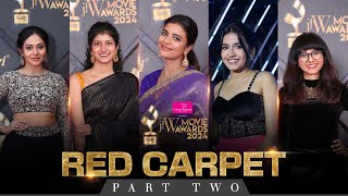 JFW Movie Awards 2024Red CarpetAishwarya RajeshMeetha RaghunathBhavani SreJFW [upl. by Maurits500]